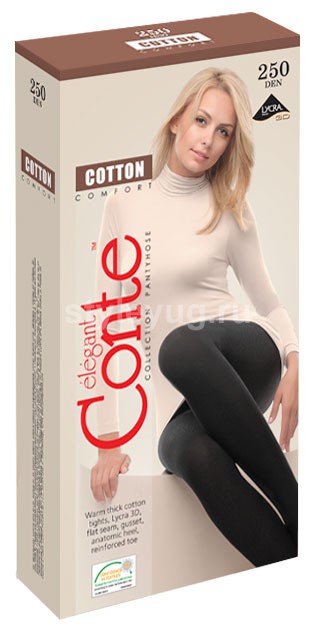 Cotton 250 xl колготки